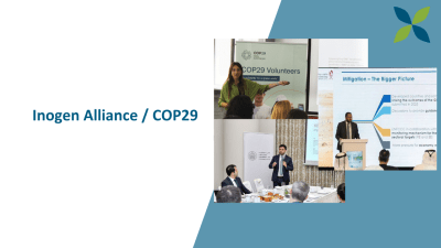 Inogen Alliance Presents at COP29 in Azerbaijan