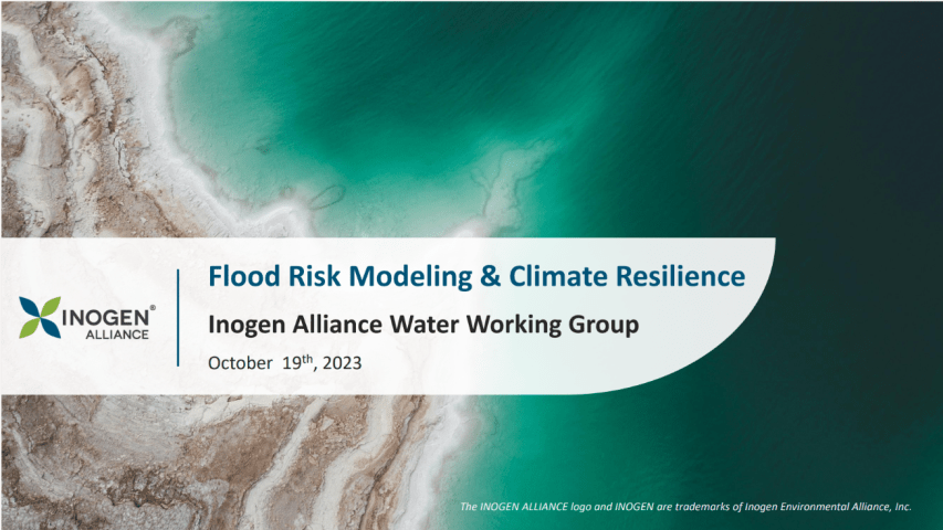 Flood Risk and Climate Resilience Webinar 