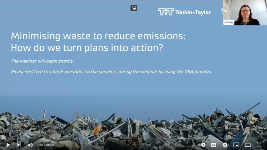 Minimising waste to reduce emissions: How do we turn plans into action